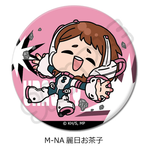 『僕のヒーローアカデミア』みんなmochocho化大作戦! 第4弾 丸形缶バッジ(57mm) M-NA 麗日お茶子